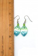 Small Glass Drop Earrings